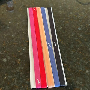 NWOT Nike kids thin headbands. 5 pack